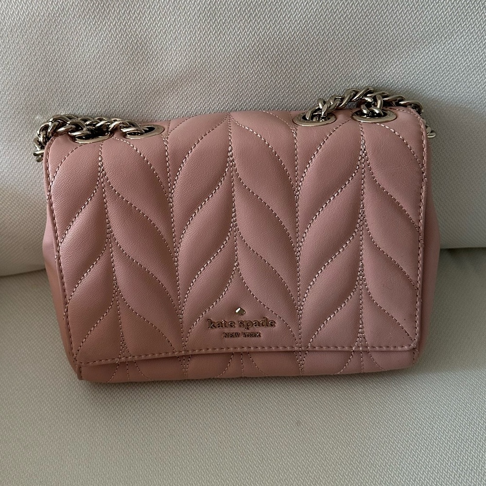 Kate Spade Emelyn Briar Lane Quilted Light Pink Bag